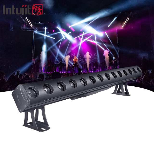 Zewnętrzna lampa 14x15W Światła do mycia ścian IP65 Dmx Control Rgbw Led Wall Washer Effect Światło sceniczne dla imprezy bar disco
