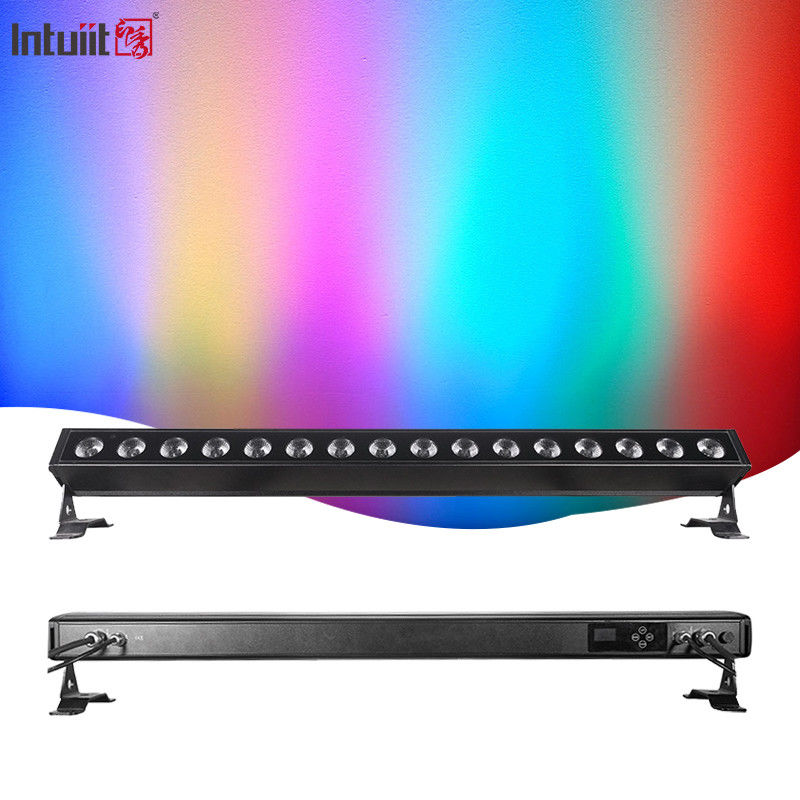 IP65 wodoodporny 16x5w liniowy LED zewnętrzna lampa ścienna Rgbw Światło ścienne