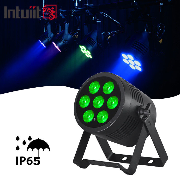 RGBWA UV 6 w 1 wodoodporne 7x20W Par Light wodoodporne LED Par Light Outdoor IP65 Par Light DJ Stage