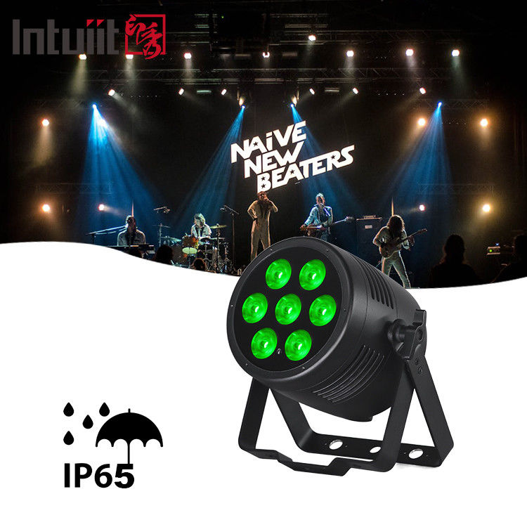 7x20W RGBWAUv 6in1 Par Uplight LED Par Oświetlenie sceniczne