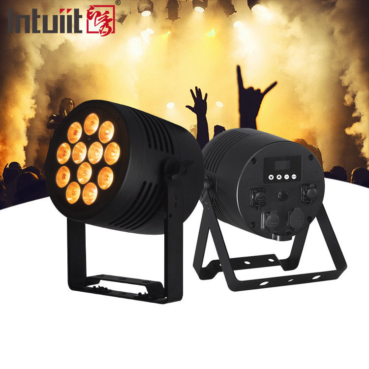12x20W RGBWAUV 6in1 DMX Control LED Par Light Dj Club Światła sceniczne