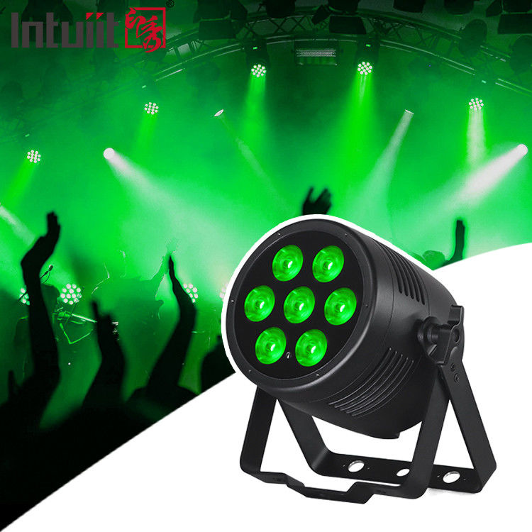 7x20W Rgbwauv Led Stage Par Light Dmx512 Control Par Light dla wydarzenia Ślub Kościół Stage Party Par Lights