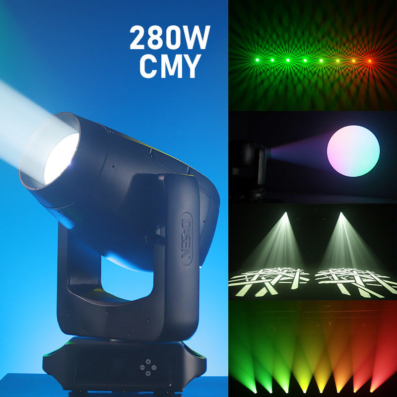 Kościół koncertowy 280w LED BSW Beam Spot Wash CMY IP66 Outdoor Moving Head Theater Event Stage Beam Light for Concert