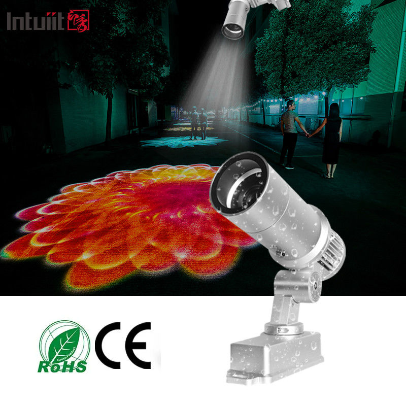 Wodoszczelny IP65 Logo Gobo Projektor Światło Bożonarodzeniowe Zewnętrzne 60w LED Gobo Logo Projektor Zewnętrzne Światło Reklamowe