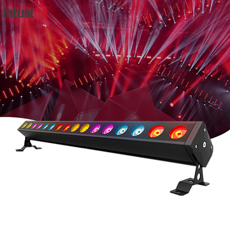 Profesjonalny efekt sceniczny Światło 1 Meter Długość DMX 16x5W RGBW 6in1 Wall Washer LED Pixel Bar