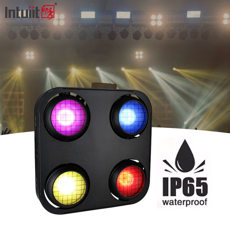 4x90w DMX512 Kontrolowane oświetlenie sceniczne RGB LED Wodoszczelne oświetlenie do oślepów z aluminium IP65