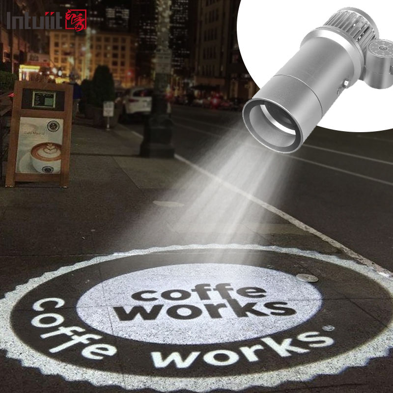 Niestandardowe projektory logo 60W do reklam w sklepach, projekcji biznesowych lub na ścianach, zewnętrzne, wodoodporne, HD LED, do wesel i kina domowego