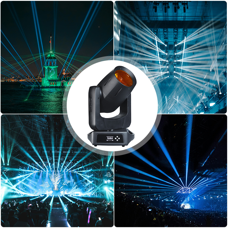 100W CMY Laser Beam Head Stage Light Poruszający się głowica światło IP66 wodoodporne