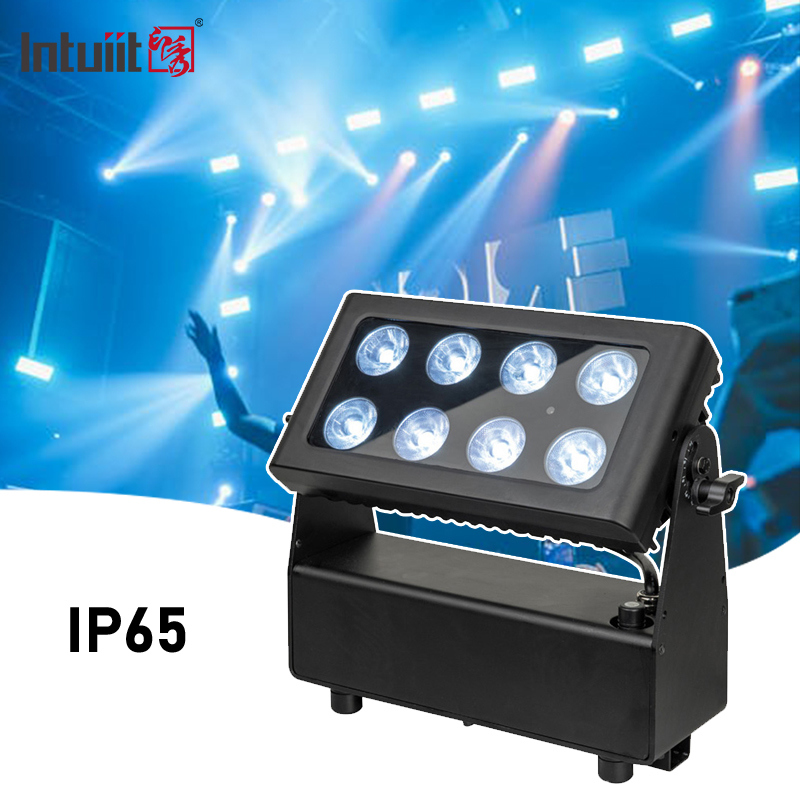 IP65 Bateria światło Led ruchomego głowicy światło wysokiej mocy światła sceniczne 8x15W Dmx512 sterowanie