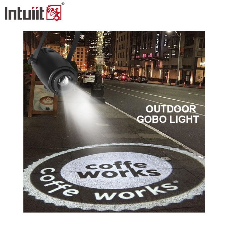 60W LED Logo GOBO Projector Ip65 Waterproof Light Hotel Company Store Wedding Advertising Indoor and Outdoor Use