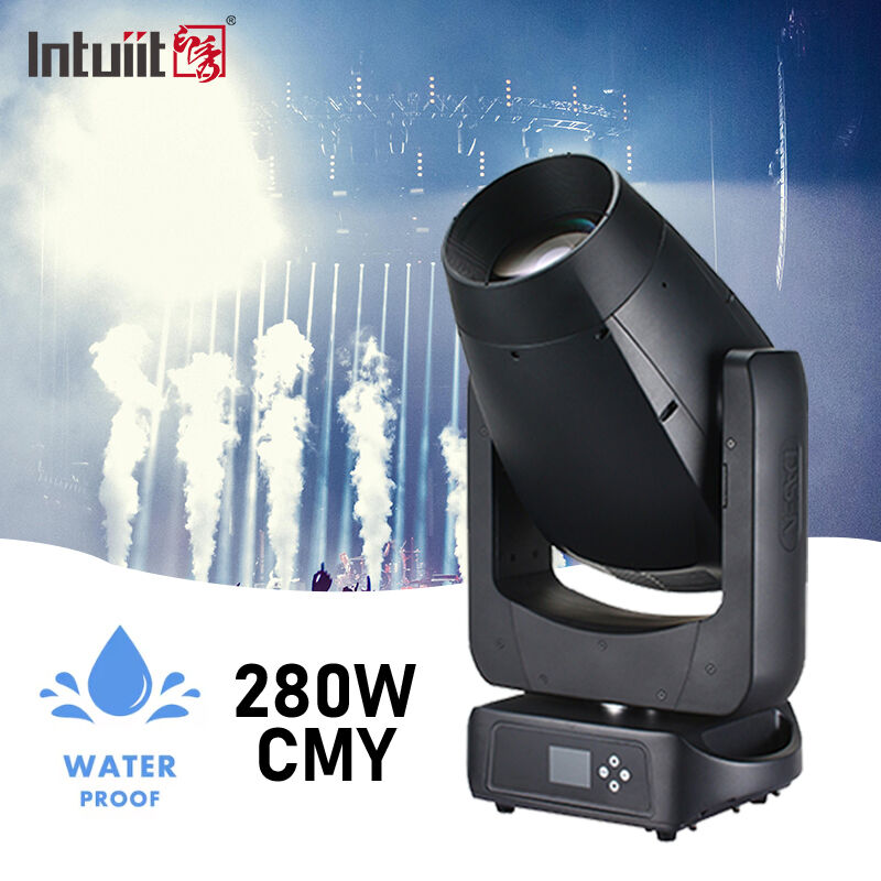 LED IP66 CMY 280W BSW Beam Spot Wash Reflektor sceniczny LED Ruchoma głowica