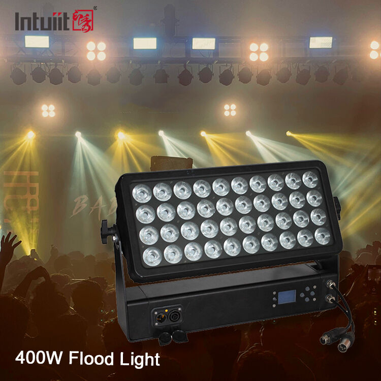 400w Led City Color Light Zoom Rgbw Zewnętrzny wodoodporny krajobraz Wysoki budynek Światła do mycia ścian