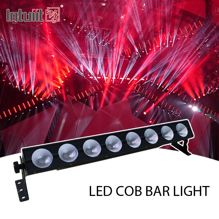 LED 8x15W Rgb Cob 3In1 Liniowe światło dla baru Led Wall Wash Light Cob Bar Stage Lights