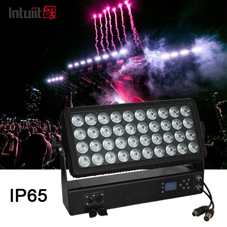 Wodoodporne światło LED RGBW 4w1 o mocy 400W, IP65, do dekoracji budynków, typu City Color Wall Wash Flood Light
