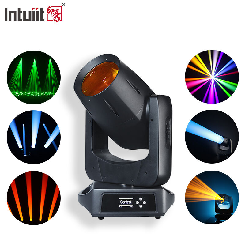 2025 Pro IP66 100W laserowa lampa z ruchomą głowicą zewnętrzna wodoodporna wiązka światła scenicznego DMX sprzęt oświetleniowy dla DJ-a