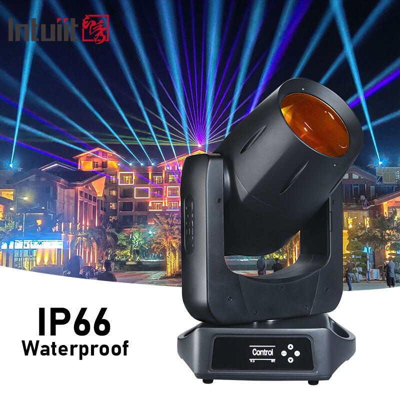 IP66 wodoodporny 100W CMY Laser Moving Head Light Ultra Narrow 0,8° Beam Angle Oświetlenie zewnętrzne DMX512