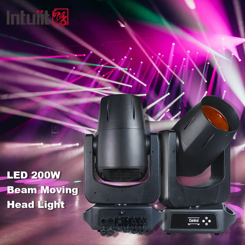 200W LED Beam Moving Head Light IP66 wodoodporne zewnętrzne oświetlenie sceniczne DMX512 Kontrola dla budynku hotelowego
