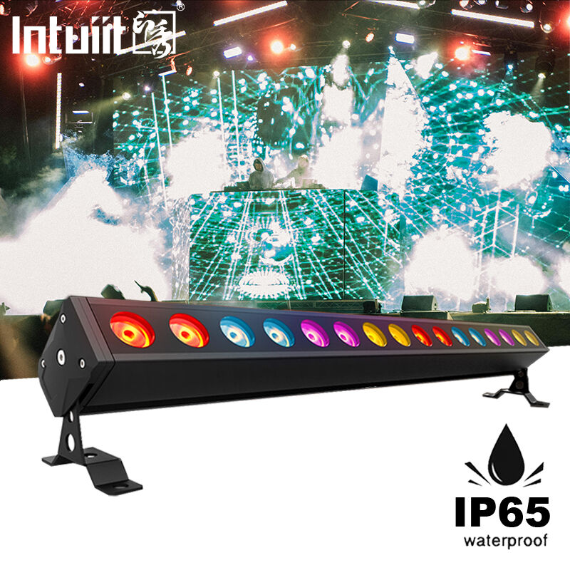 IP65 Zewnętrzne 16x5W RGBW 4-w-1 LED Liniowe Światło ścienne Bar Washer DMX512 Architektura scenowa Oświetlenie do mycia