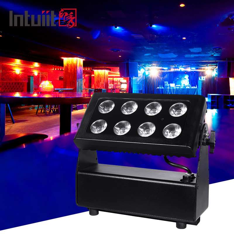 4In1 RGBW Dj Wedding Battery Powered LED Uplight WIFI Wireless Dmx disco Ślubne światła sceniczne