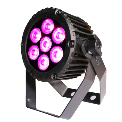 Tri Par Profile DJ Light 7 X 3W RGB 3 In1 LED Flat Par Light na dyskotekę