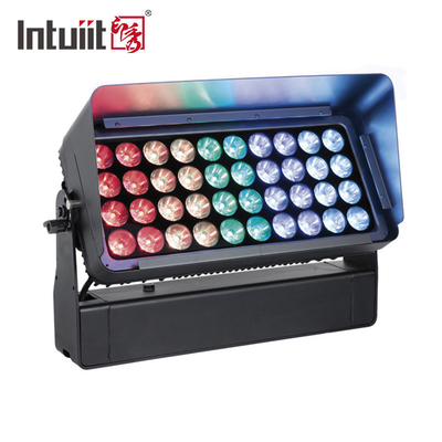 40X10W DMX RGBW 4 In1 LED Flood Wall Washer Light Wodoodporny IP65 Outdoor City Building Kolorowe oświetlenie