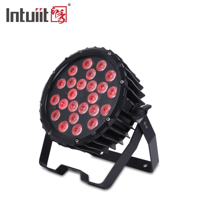 RGB 24x3W Oświetlenie 3 w 1 DJ Par Puszki Stop aluminium DMX 512 Led Stage Wash