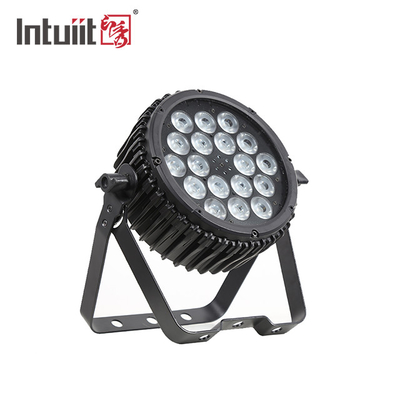 High Power Aluminium LED Par Can Stage Lights 18szt 3W Slim Stage Lighting Par