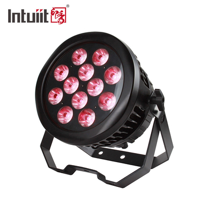 Dmx Wash 4 w 1 Par 12x10w LED par Can Stage Lights Wedding 120w Rgbw IP65 Led Up Light