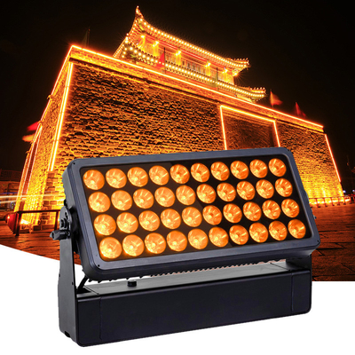 25CH 40x10w Wodoodporne oświetlenie LED Wall Washer Flood Lights do efektu mycia budynków