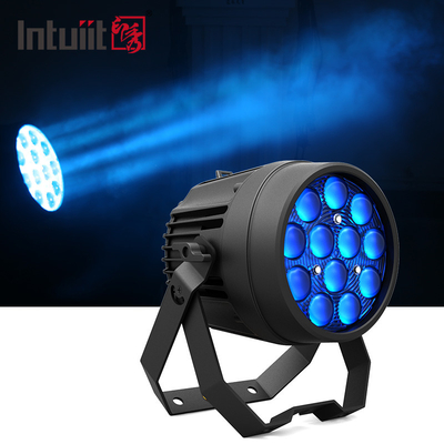 Wewnętrzna 12x10W RGBW LED Par Can Oświetlenie sceniczne IP65 DJ Zoom LED Par Light