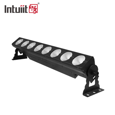 Profesjonalny umywacz ścian Światło Led Blinder Rgb Liniowy Bar 8 * 15w Cob Led Z Pixel Control