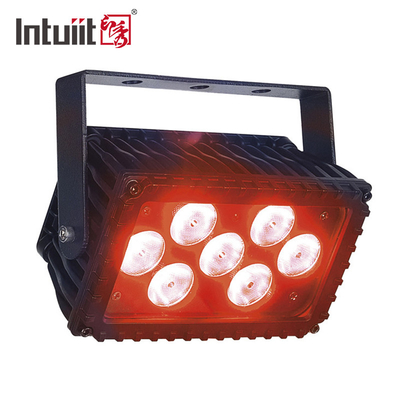 Wodaodporne oświetlenie sceniczne 7x3W Rgbw Led Flood Light Dmx Blinder Wall Washer 4 w 1 światła