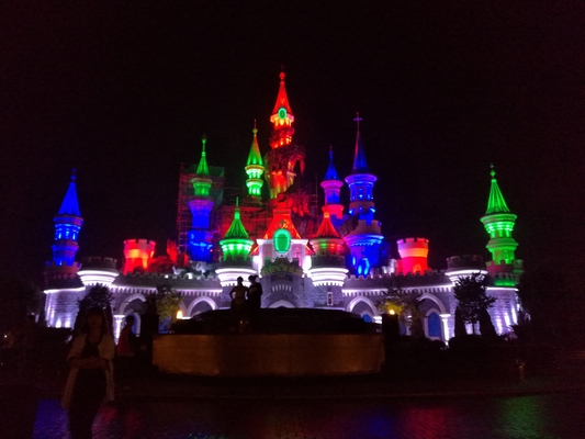 12x10w Led Waterproof Par Light RGBW 4 w 1 IP65 DMX512 Stage Wash Light For Fantawild Cartoon Castle Project