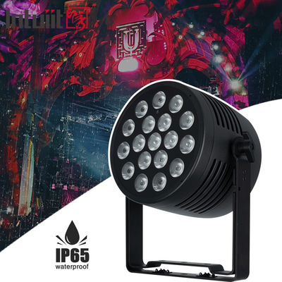 Dobra cena 18x20w Led Par Light bar Rgbwa Uv 6in1 Aluminium Dmx Stage Light na wesele Dj Party Disco Club