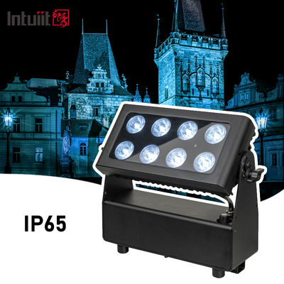 8x15W RGBW wodoodporne Wydarzenie Myj DMX Bateria Napędzana LED Stage Light Bezprzewodowa Bateria Uplight