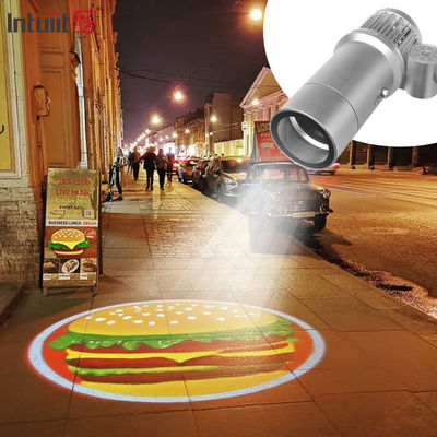 Lampa projekcyjna reklamowa na zamówienie 60W obracająca się zewnętrzna oświetlenie wewnętrzne Hd Led Logo Projektor światło
