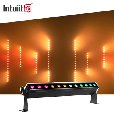 IP20 Impreza Scena Impreza Ślub 12x2W RGBW DMX Zasilany Bateryjnie LED Wall Washer Uplight