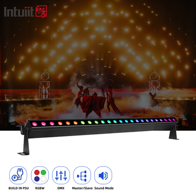 24x2W DMX LED BAR RGBW 4W1 LED Oświetlenie Sceniczne Dmx512 Wall Washer Do Użytku W Pomieszczeniach Dj Disco Lights
