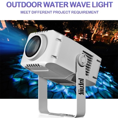 60W Zewnętrzny Projektor LED RGBW z Kolorowym Wzorem Wodnym, Wodoodporność IP65, Lampa do Projekcji Krajobrazu