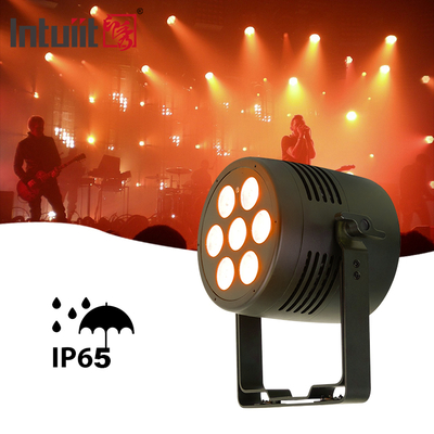 7x20W IP65 DMX512 Stage Bar Party Lights RGBWA-UV 6IN1 LED PAR
