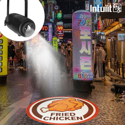 60W LED Logo GOBO Projektor Ip65 Wodoszczelny Światło Hotel Firma Sklep Reklama ślubna Do użytku wewnątrz i na zewnątrz