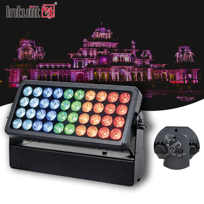 LED 40X10W RGBW 4 w 1 Wodaodporna ścianka zmywarka ściana krajobraz LED lampa Led ścianka zmywarka reflektor reflektor