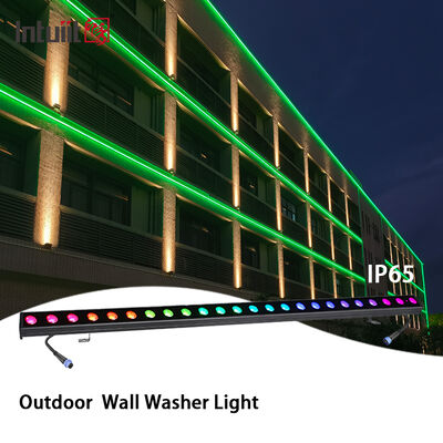 Zewnętrzny IP65 LED Światło do mycia ścian RGBW 24*2W 4-w-1 DMX512 Liniowy Bary oświetlenia scenicznego dla architektonicznego krajobrazu Budynek Dekor zewnętrzny