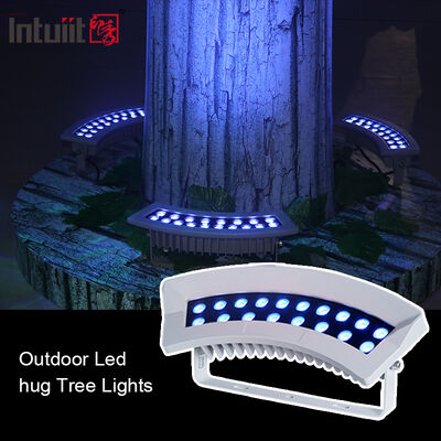 Profesjonalne 36W RGBW LED Landscape Flood Light IP65 Zewnętrzne oświetlenie drzew dla projektu architektury parku
