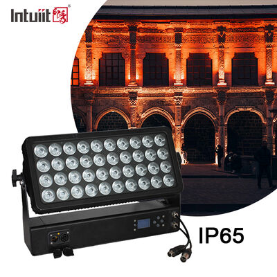 Profesjonalne oświetlenie sceniczne LED o mocy 400 W RGBW 4w1 40x10 W IP65 Światło powodziowe DMX512 Światło myjące na wydarzenie koncertowe Festiwal Show