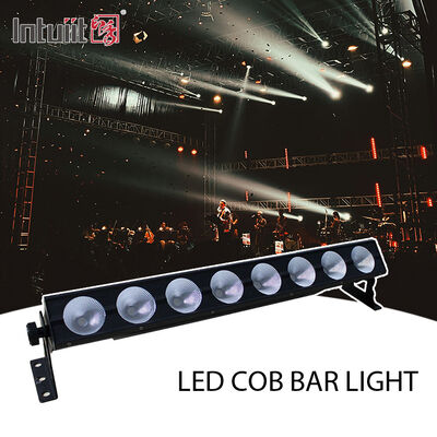 Kontrola pikseli 8x15W RGB 3w1 liniowa listwa LED DMX512 wewnętrzna podkładka ścienna oświetlenie sceniczne na wesele, salę bankietową, klub