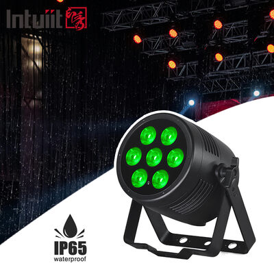 uper Jasny 7*20W RGBWA+UV 6in1 LED Par Light IP65 Zewnętrzny DMX512 dla scen koncertów Kluby nocne
