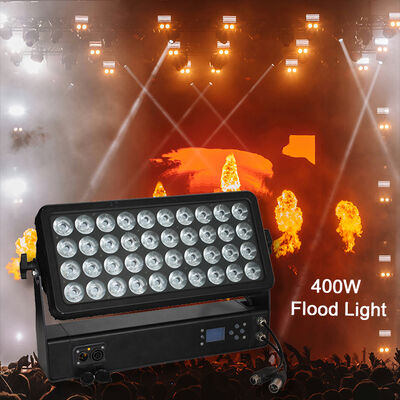 Profesjonalny zewnętrzny IP65 wodoodporny 40x10W 4-w-1 RGBW LED Flood Light Wall Washer dla oświetlenia architektonicznego miasta krajobrazu