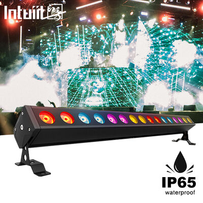 IP65 Zewnętrzne 16x5W RGBW 4-w-1 LED Liniowe Światło ścienne Bar Washer DMX512 Architektura scenowa Oświetlenie do mycia