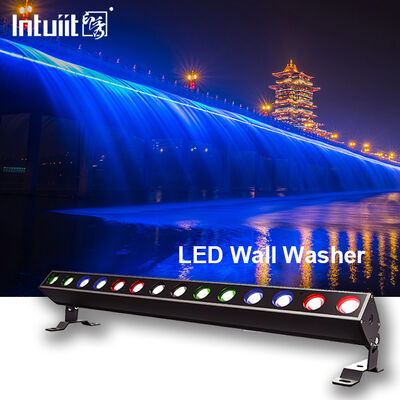 140W RGBW 4w1 IP65 Wodoodporna liniowa podkładka ścienna LED 14x10W DMX512/RDM Kolor miejski Oświetlenie budynku